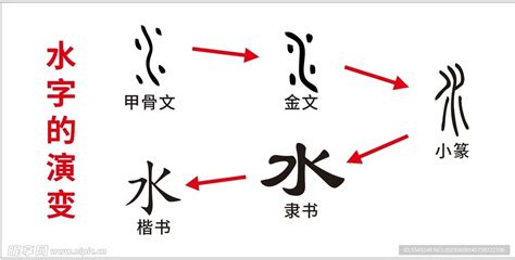 水字|水字形演变字源